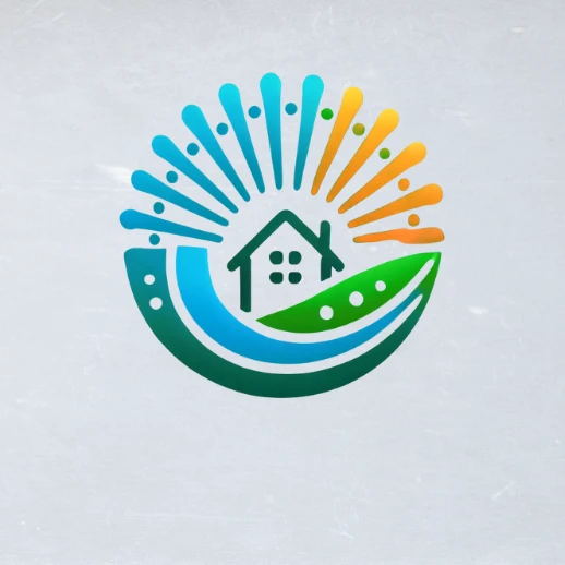 A home surrounded by vibrant sun rays, emphasizing Independence and well-being in St. Louis Retirement Communities.