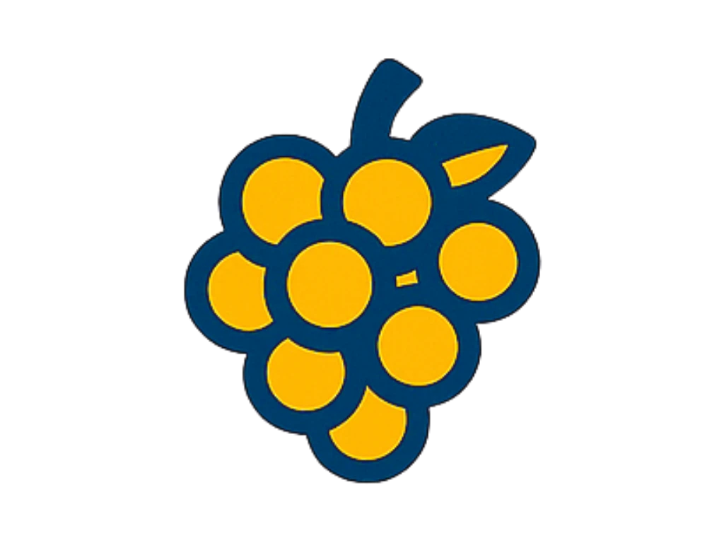 Wine country grapes, representing Franklin County, Washington, and New Haven senior living options